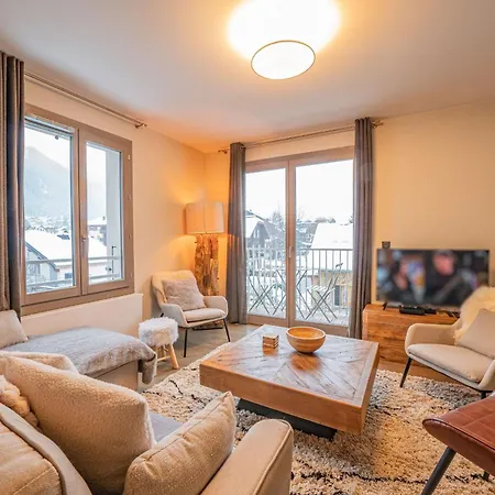 Perle Blanche - Brand New 2 Bedroom Apartment Perfectly Located Chamonix Exterior photo